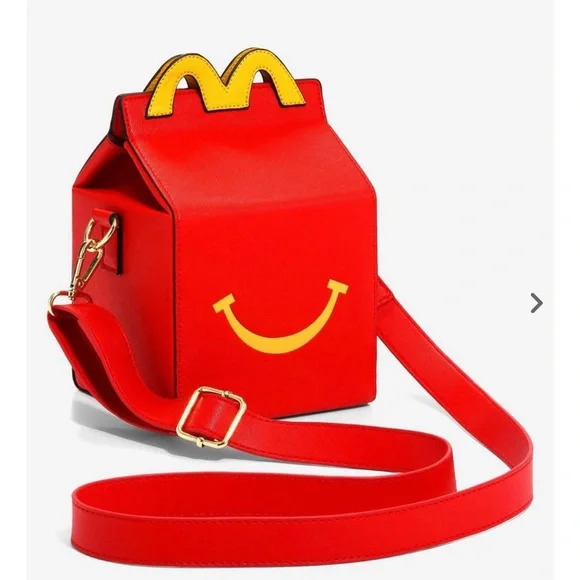 Last One! McDonald's Happy Meal Loungefly Crossbody Boxlunch Exclusive NWT - Picture 1 of 8